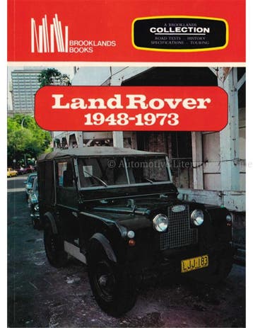 LAND ROVER 1948-1973 (BROOKLANDS), Boeken, Nieuw, Author