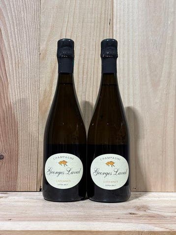 Georges Laval, Garennes - Champagne Extra Brut - 2 Flessen, Nieuw