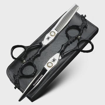 Xuanfeng 6-inch Drakenhandvat Haar Scharen Set - Professione