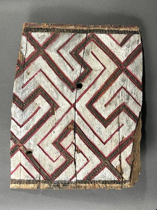 Gegraveerd en beschilderd paneel van een Toraja-huis - Atoni, Antiek en Kunst, Kunst | Niet-Westerse kunst