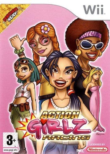 Action Girlz Racing [Wii], Spelcomputers en Games, Ophalen of Verzenden, Zo goed als nieuw