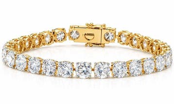 Armband - 18 karaat Geel goud - 22.80ct. tw. Diamant, Nieuw