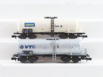 Fleischmann N - 848015/848024 - Modeltrein goederenwagonset, Nieuw