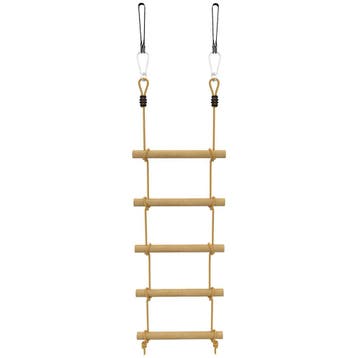 Strickleiter Voor Kinderen 5-traps Klimladder Met 2 Karabijn, Verzenden, Nieuw