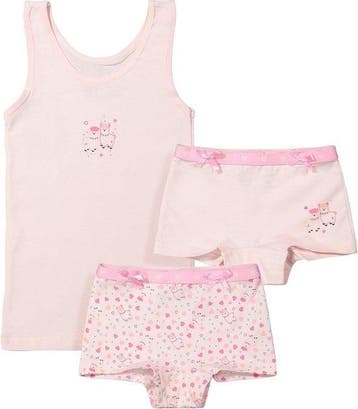 Kinderondergoed Funderwear - Set Alpaca - Roze - Maat 140..., Verzenden, Nieuw, Meisje