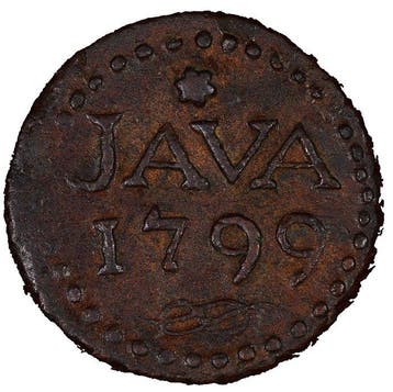 Nederlands-Indië. Emergency Stiver 1799 - JAVA KM# 205