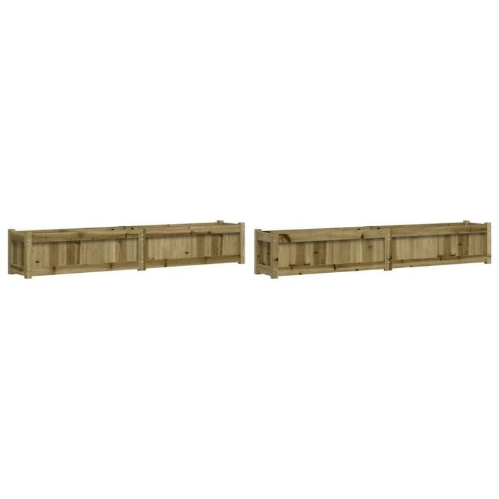 Houten plantenbak XL | Tweedekansje | OP=OP, Tuin en Terras, Bloembakken en Plantenbakken, 30 tot 60 cm, 100 cm of meer, Balkon