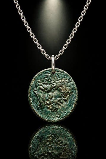 Zeldzaam Grieks Brons “De Adelaar van Zeus” — Oude