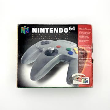 Nintendo 64 Grey Controller - Nintendo 64 N64 - PAL EUR - C…, Spelcomputers en Games, Ophalen of Verzenden, Zo goed als nieuw