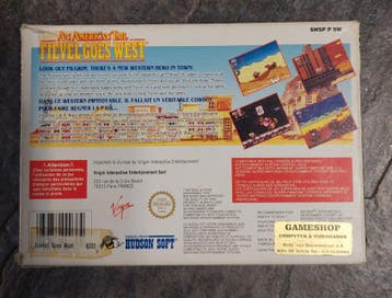 An American tail Fievel goes west (Snes tweedehands game), Ophalen of Verzenden, Zo goed als nieuw