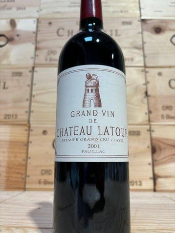 2001 Château Latour - Pauillac 1er Grand Cru Classé - 1 Fles, Nieuw