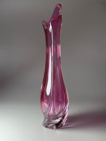 Val Saint Lambert - René Delvenne - Vaas - Méduse - Kristal
