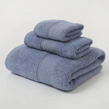 Luxe Katoen Handdoek Set - 3 Delig - Extra Zacht & Zeer Abso, Huis en Inrichting, Badkamer | Badtextiel en Accessoires, Verzenden