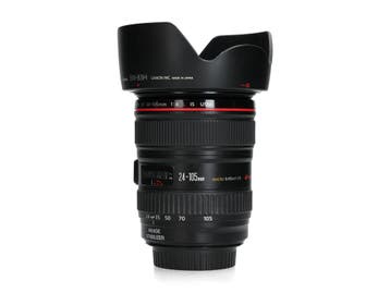 Canon EF 24-105mm f/4 L IS USM - Zoomlens - 1 jaar garantie, Ophalen of Verzenden, Zo goed als nieuw