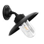 Solingen Stallamp Schuin Matzwart Buitenverlichting, Tuin en Terras, Verzenden, Wandlamp, 50 tot 250 watt, Nieuw