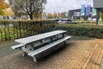 Rockwood® Picknicktafel Vlier - Zwaar Kunststof - Mineral, Tuin en Terras, Ophalen of Verzenden, Nieuw, Rechthoekig, Hout