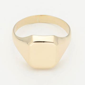 Ring - 14 karaat Geel goud, Sieraden, Tassen en Uiterlijk, Ringen, Nieuw