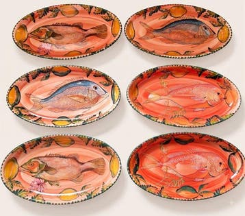Varm Ceramica - Bord (6) - Keramiek