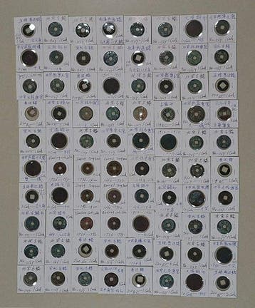 China. Lot 80 cash coins (Zonder minimumprijs)