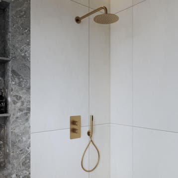 Inbouw Regendouche Set | BWS Colorato | Met Handdouche |, Ophalen of Verzenden, Nieuw, Kraan