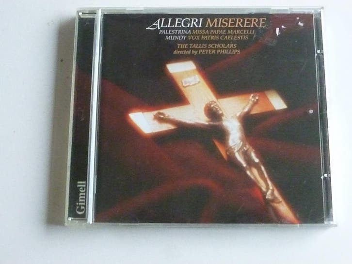 Allegri - Miserere / The Tallis Scholars, Cd's en Dvd's, Cd's | Klassiek, Zo goed als nieuw, Ophalen of Verzenden