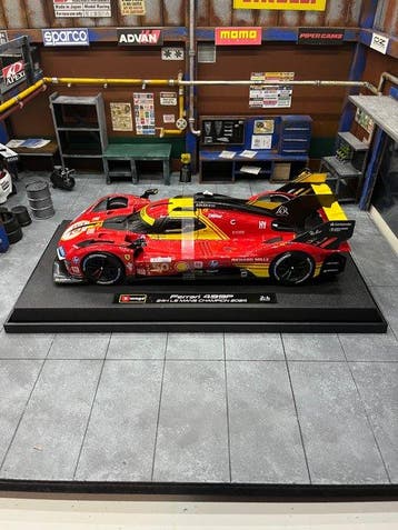 Bburago 1:18 - Modelauto - Ferrari 499P Sieger 24h Le Mans s, Hobby en Vrije tijd, Nieuw