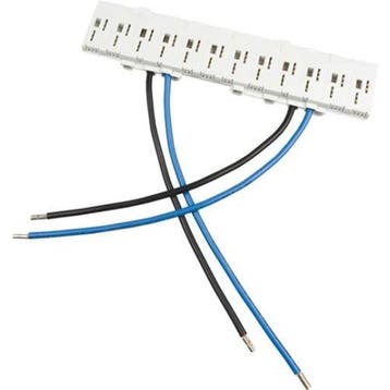 ABB Busboard, 1-fase voor 2 aardlekschakelaars 2-Polig, Ophalen of Verzenden, Nieuw