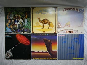 Camel, Peter Bardens - 6 Albums - Diverse titels - LP albums, Nieuw in verpakking