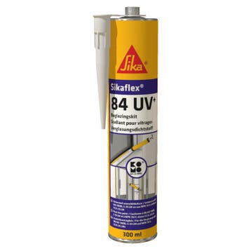 Sika Bouw Sikaflex 84 uv 1 stuk, 300 ml, wit, patroon, Verzenden, Nieuw
