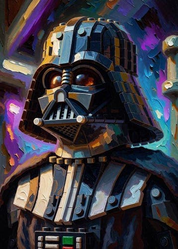 SSICK - [XL MATTE PAPER] Lord of Bricks, Kinderen en Baby's, Speelgoed | Duplo en Lego, Nieuw