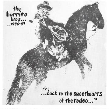 Burrito Brothers - Back To The Sweethearts Of The Rodeo, Ophalen of Verzenden, Gebruikt