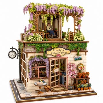 PlayfulMario Bloemenwinkel - Flower Shop met verlichting..., Verzenden, Nieuw