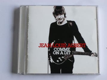 Jean-Louis Aubert - Comme on a dit, Ophalen of Verzenden, Zo goed als nieuw