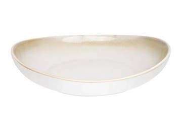 Birch brede kommen taupe 20,8cm (6 stuks), Verzenden