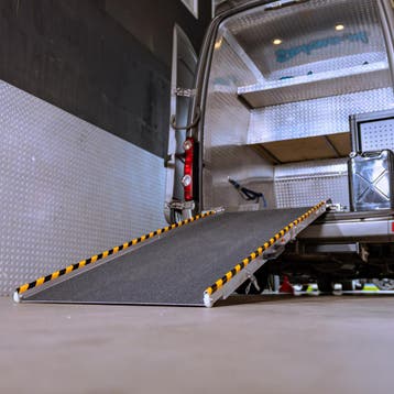 Datona Opvouwbare oprijplaat voor vaste montage - draaibaar, Ophalen of Verzenden, Nieuw