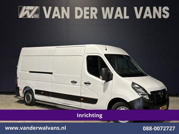 Opel Movano | 2.3 Turbo 150pk L3H2 *Post NL inrichting*, Gebruikt, Euro 6, Wit, Onderhoudsboekje