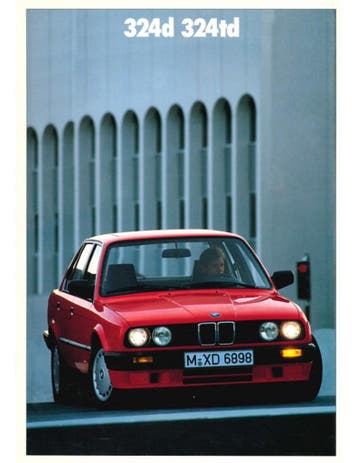 1990 BMW 3 SERIE DIESEL BROCHURE NEDERLANDS, Boeken, Nieuw, BMW, Author