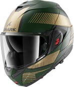 2dekans | Shark Oxo systeemhelm motorhelm Sikter mat groen, Ophalen of Verzenden, Nieuw met kaartje, Shark