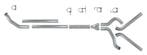 Diamond Eye KIT 4in Turbo Back MFLR RPLCMENT PIPE DUAL AL:, Ophalen of Verzenden, Nieuw