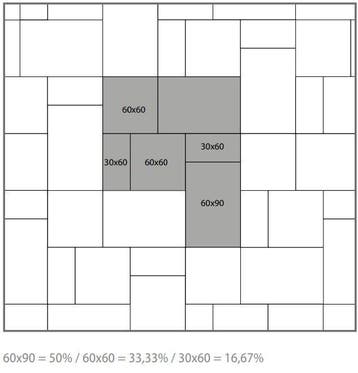 Vloertegel Mokka Multivloer (Vloeren, Afbouwmaterialen), Keramiek, Nieuw, Ophalen of Verzenden, 10 m² of meer