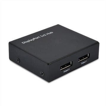 DisplayPort splitter - Value - 2 poorts (4K@60Hz, MST), Verzenden, Nieuw