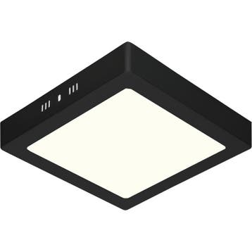 LED Paneel - 30x30 - 28W - Natuurlijk Wit 4200K - Mat Zwart, Ophalen of Verzenden, Nieuw, Lamp met armatuur