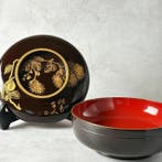 Doos - Hout - Herfstkleurige verflaag Shuushoku Nuri