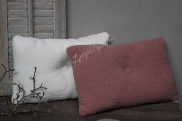 Teddy kussen Soft pink 60 x 40 cm, Ophalen of Verzenden, Nieuw