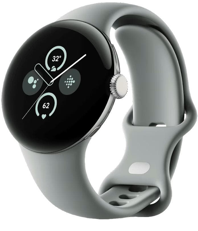 Google Pixel Watch 2 Champagne Gold - Hazel, Sieraden, Tassen en Uiterlijk, Smartwatches, Verzenden