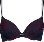 After Eden - Maat D70 - Eline Push-up BH - Tweekleurig Blauw, Verzenden