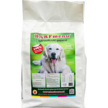 BARFmenu Hondenvoer Natuurlijk! Geperst 15 kg, Dieren en Toebehoren, Verzenden, Hond