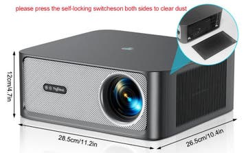 Full HD Projector 3000 ANSI 4K Smart WiFi6 Bluetooth, Verzenden, Nieuw