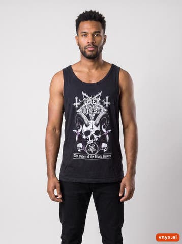NOBRAND Tanktops Heren maat M Zwart Vintage, Ophalen of Verzenden, Nieuw