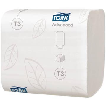 Tork Witte Papier Navulling (30 Stuks), Verzenden